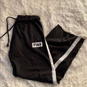 XS VICTORIAS SECRET FLARE BOYFRIEND SWEATPANTS